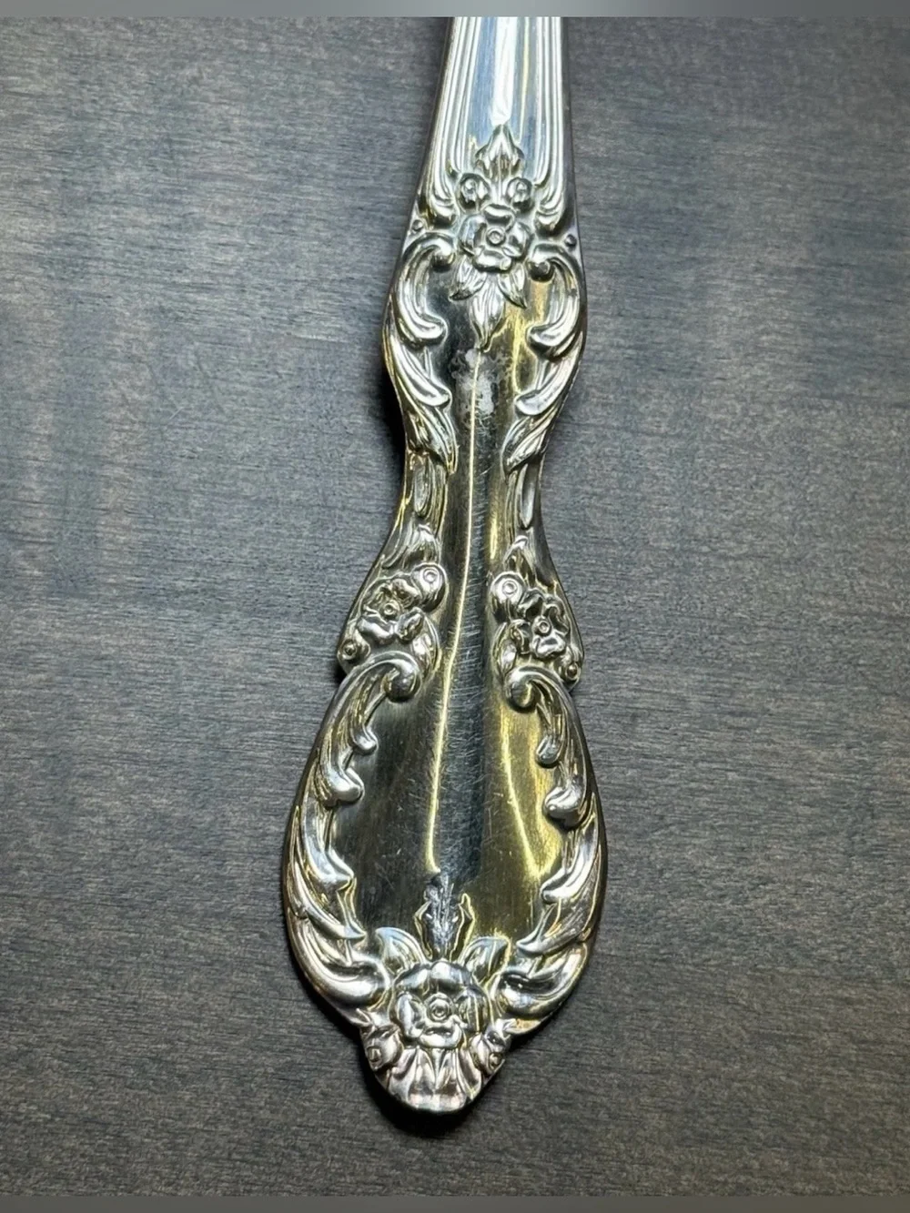 WM Rogers Grand Elegance Extra Plated 2 Pieces Serving Spoon & Fork